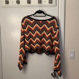 Zara Knit Multicolor Sweater